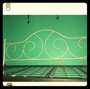 Twin metal bed frame